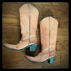 Yippee ki yay Old gringo pink boots